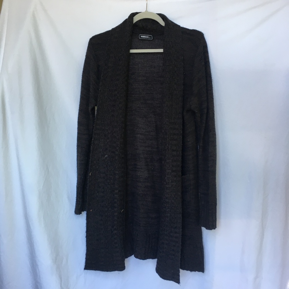 Long, Brown, Morgan City Cardigan